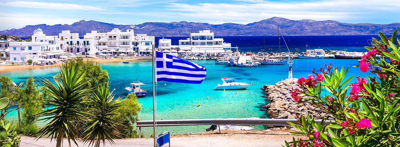 3 Greek Islands- Paros Greek Islands- Paros Islands boats in harbor