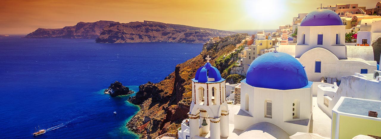 3 Greek Islands- Santorini Sunset Greek Islands- Santorini sunset