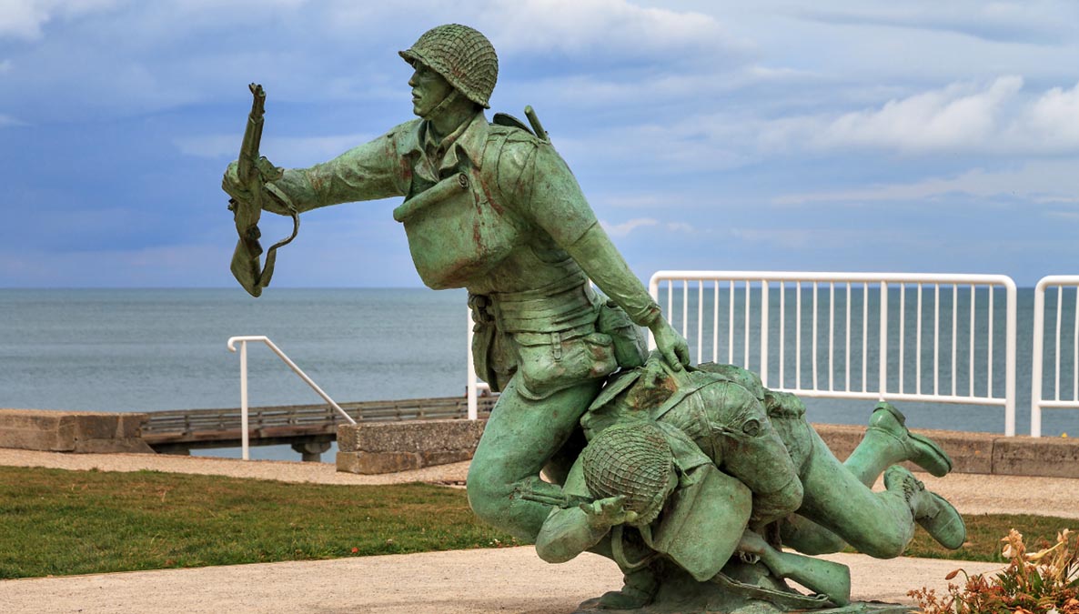 Omaha Beach 116th Regimental Combat Team Memorial in Normandy 1200X675 Normandy, France - Omaha Beach 116th Regimental Combat Team Memorial